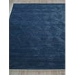 Brunello Modern Handloomed Silky Nylon Navy 6'x9' Area Rug