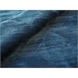Brunello Modern Handloomed Silky Nylon Navy 6'x9' Area Rug