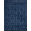 Brunello Modern Handloomed Silky Nylon Navy 6'x9' Area Rug