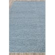 Borelli Handloomed New Zealand Wool Light Blue 10'x14' Area Rug