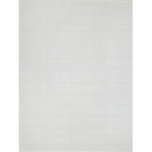 Cabrini Modern Handloomed Silky Nylon White 15'x20' Area Rug