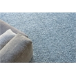 Borelli Handloomed New Zealand Wool Light Blue 6'x9' Area Rug