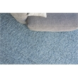 Borelli Handloomed New Zealand Wool Light Blue 6'x9' Area Rug