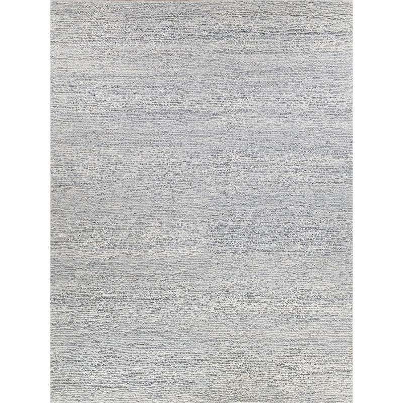Borelli Handloomed New Zealand Wool Silver 14'x18' Area Rug