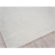 Brunello Modern Handloomed Silky Nylon White 6'x9' Area Rug