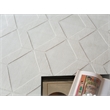 Brunello Modern Handloomed Silky Nylon White 8'x10' Area Rug
