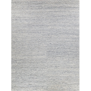 Borelli Handloomed New Zealand Wool Silver 2'x3' Area Rug