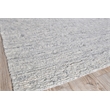 Borelli Handloomed New Zealand Wool Silver 9'x12' Area Rug