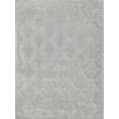Brunello Modern Handloomed Silky Nylon Light Silver 6'x9' Area Rug