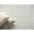 Cabrini Modern Handloomed Silky Nylon White 12'x12' Square Area Rug