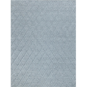 Brentwood Flatweave Wool/Viscose Dark Gray 9'x12' Area Rug