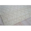 Brentwood Flatweave Wool/Viscose Dark Beige 9'x12' Area Rug