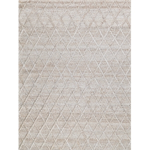 Brentwood Flatweave Wool/Viscose Dark Beige 9'x12' Area Rug