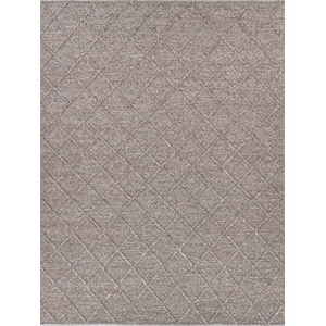 Brentwood Flatweave New Zealand Wool Brown 17'x20' Area Rug