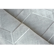 Brunello Modern Handloomed Silky Nylon Light Silver 4'x6' Area Rug