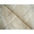 Brunello Modern Handloomed Silky Nylon Light Beige 4'x6' Area Rug