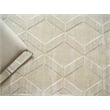 Brunello Modern Handloomed Silky Nylon Light Beige 6'x9' Area Rug