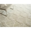Brunello Modern Handloomed Silky Nylon Light Beige 6'x9' Area Rug