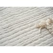 Cabrini Modern Handloomed Silky Nylon White 8'x10' Area Rug