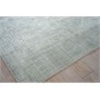 Cabrini Modern Handloomed Silky Nylon Light Silver 12'x18' Area Rug