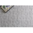 Camora Modern Handloomed Silky Nylon Light Silver 12'x15' Area Rug