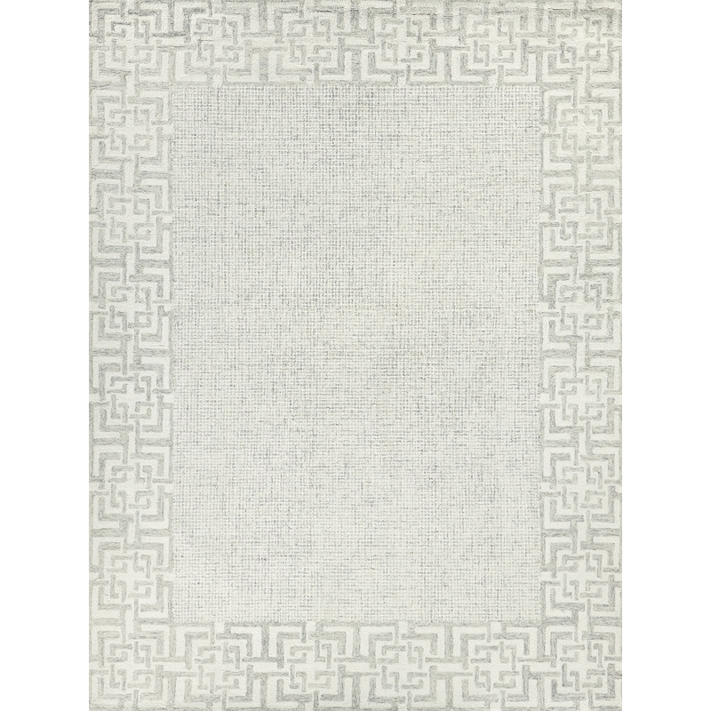 Caprice Hand-Tufted New Zealand Wool Silver 10'x14' Area Rug