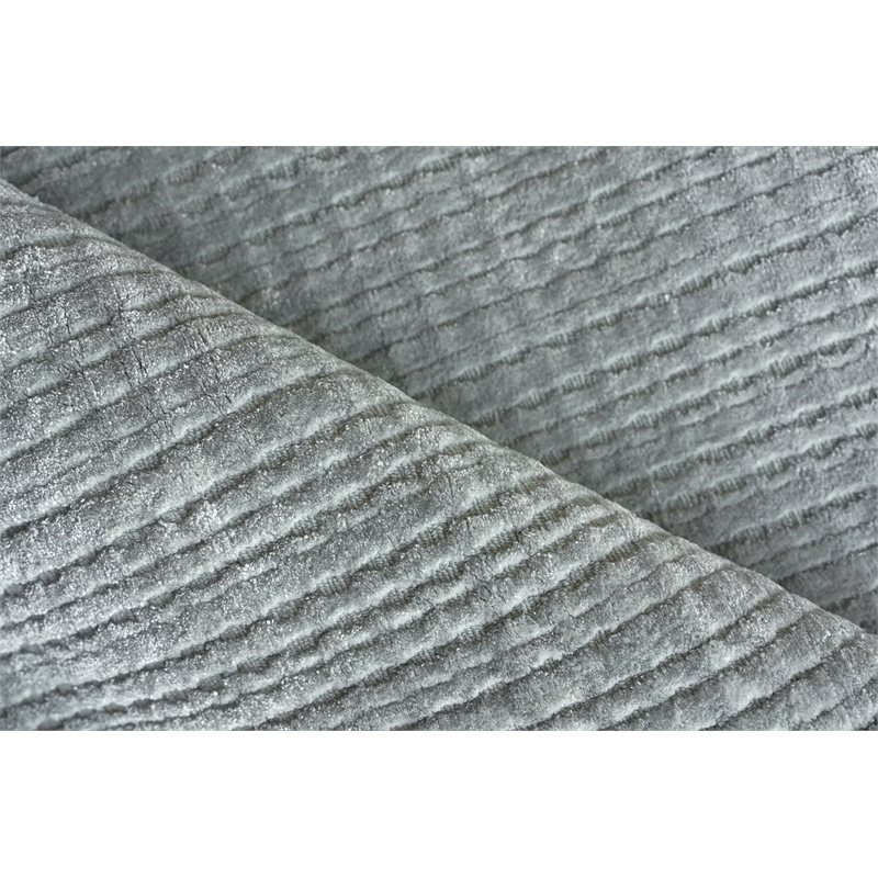 Cabrini Modern Handloomed Silky Nylon Light Silver 15'x20' Area Rug