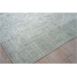 Cabrini Modern Handloomed Silky Nylon Light Silver 15'x24' Area Rug