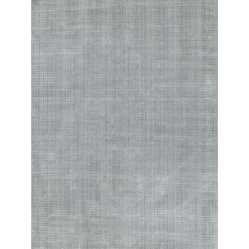 Cabrini Modern Handloomed Silky Nylon Light Silver 2'x3' Area Rug