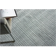 Cabrini Modern Handloomed Silky Nylon Light Silver 4'x6' Area Rug