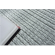 Cabrini Modern Handloomed Silky Nylon Light Silver 6'x9' Area Rug