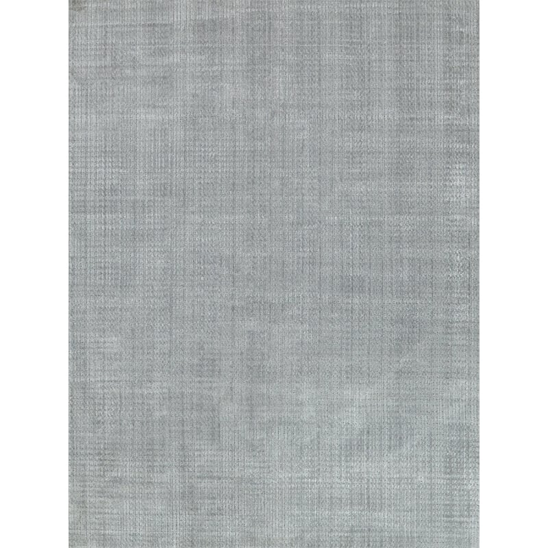Cabrini Modern Handloomed Silky Nylon Light Silver 9'x12' Area Rug