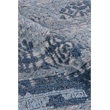 Cadence Hand-Knotted Wool/Bamboo Silk Light Blue 6'x9' Area Rug