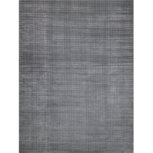 Cabrini Modern Handloomed Silky Nylon Gray 4'x6' Area Rug