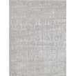 Camora Modern Handloomed Silky Nylon Light Silver 2'x3' Area Rug