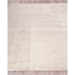Cantori Handloomed Wool/Bamboo Silk Ivory/Light Beige 4'x6' Area Rug