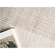 Cantori Handloomed Wool/Bamboo Silk Ivory/Light Beige 4'x6' Area Rug