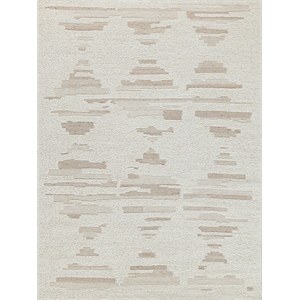 Canyon Flatweave New Zealand Wool Ivory/Beige 10'x14' Area Rug