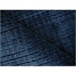 Cabrini Modern Handloomed Silky Nylon Navy 2'x3' Area Rug