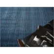 Cabrini Modern Handloomed Silky Nylon Navy 2'x3' Area Rug