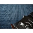 Cabrini Modern Handloomed Silky Nylon Navy 6'x9' Area Rug