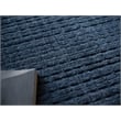 Cabrini Modern Handloomed Silky Nylon Navy 6'x9' Area Rug