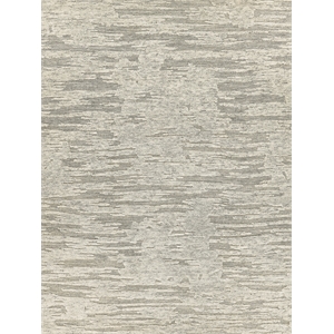Calibre Hand-Knotted New Zealand Wool Silver/Charcoal 10'x14' Area Rug