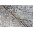 Cambridge Handloomed Wool/Bamboo Silk Gray/Silver 4'x6' Area Rug