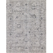 Cambridge Handloomed Wool/Bamboo Silk Gray/Silver 4'x6' Area Rug