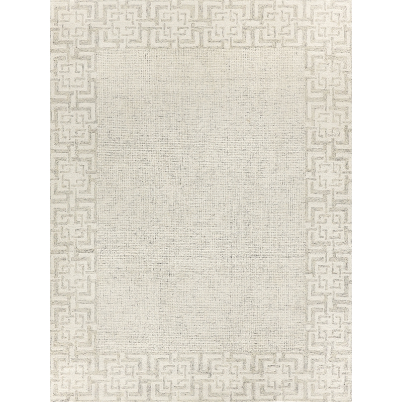 Caprice Hand-Tufted New Zealand Wool Gray 10'x14' Area Rug