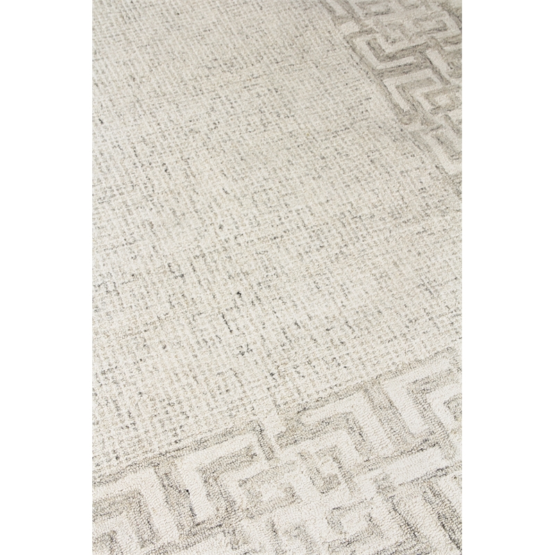 Caprice Hand-Tufted New Zealand Wool Gray 5'x8' Area Rug