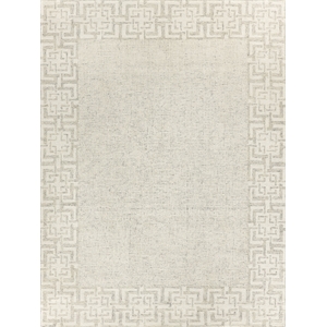 Caprice Hand-Tufted New Zealand Wool Gray 8'x10' Area Rug
