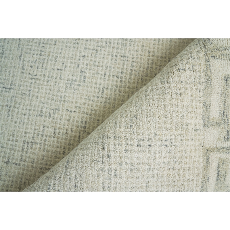 Caprice Hand-Tufted New Zealand Wool Gray 9'x12' Area Rug