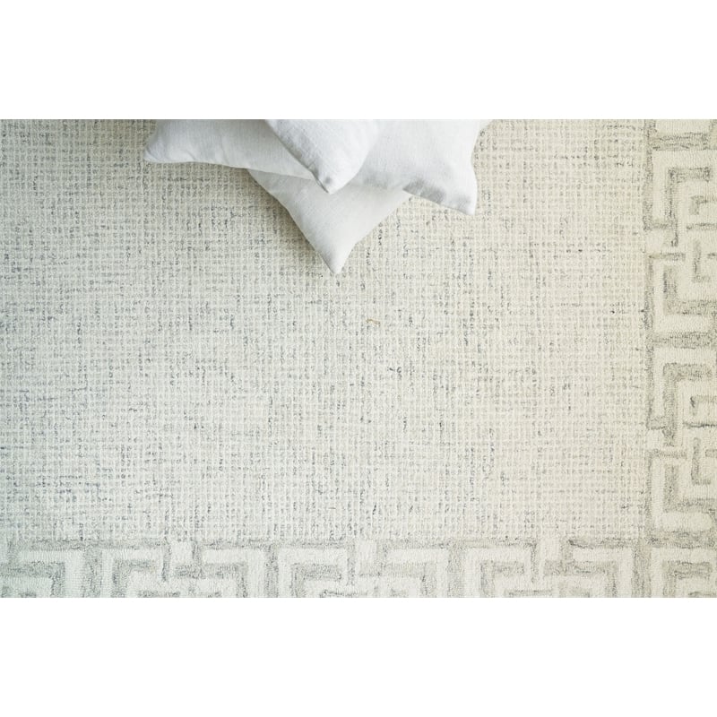 Caprice Hand-Tufted New Zealand Wool Gray 9'x12' Area Rug